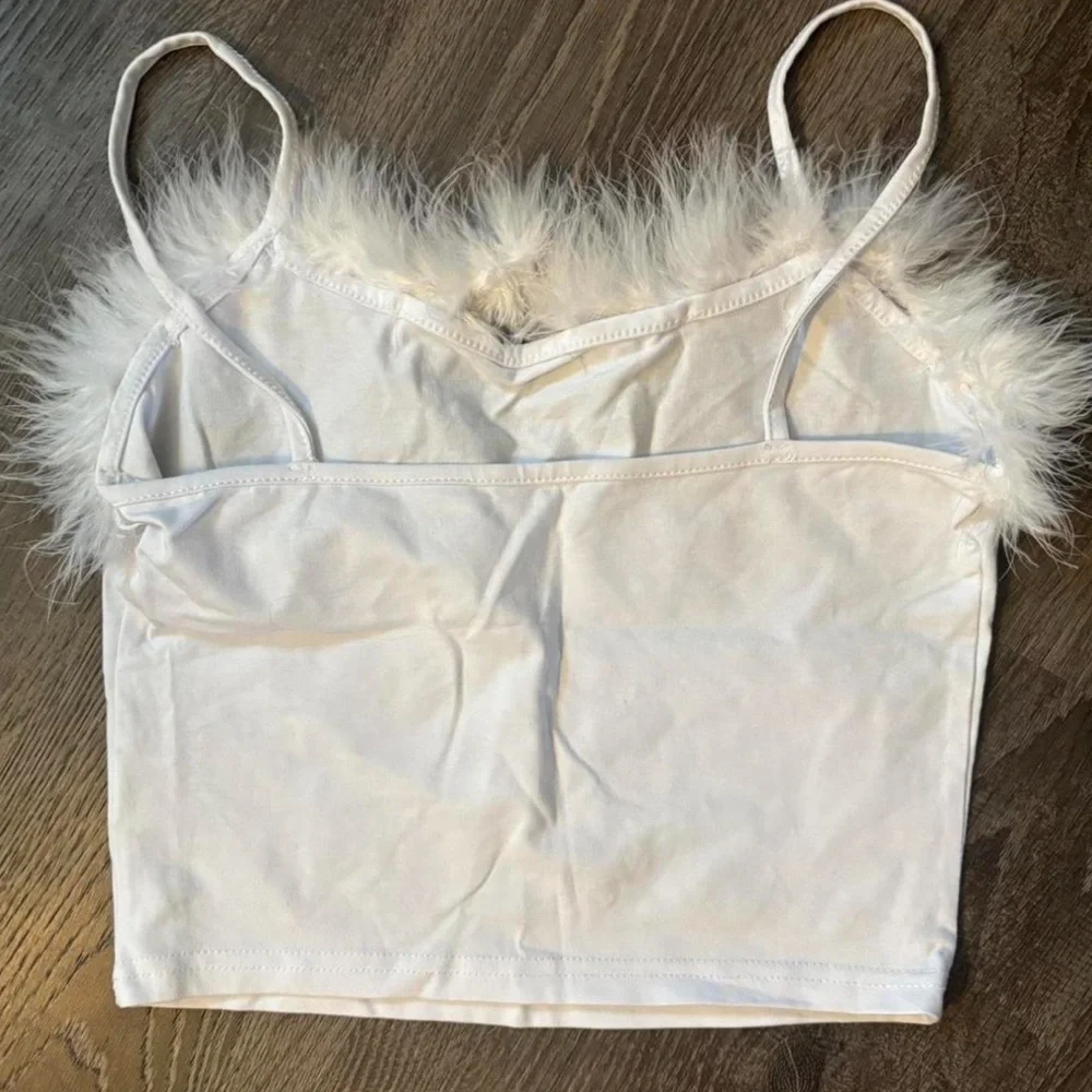SHEIN WHITE TOP - Picture 2 of 2